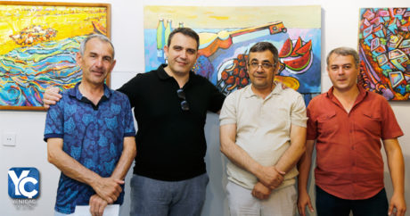 Золотистые пески Абшерона и красота Каспия: выставка сумгайытских художников в Баку – ФОТО