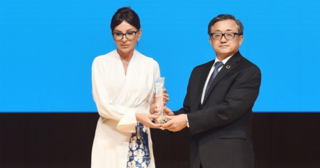 Мехрибан Алиевой вручена специальная премия ООН