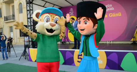 Представлены маскоты XV Европейского юношеского олимпийского фестиваля