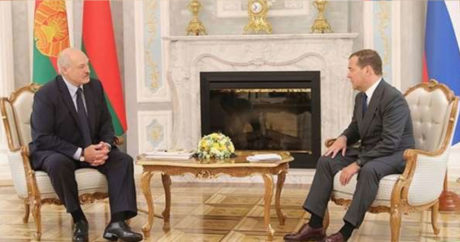 Лукашенко встретился с Медведевым перед открытием II Европейских игр