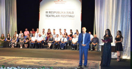 В Баку названы победители III Республиканского фестиваля народных театров