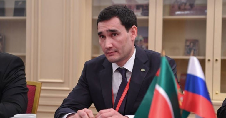 Сын президента Туркменистана назначен хякимом Ахалского велаята
