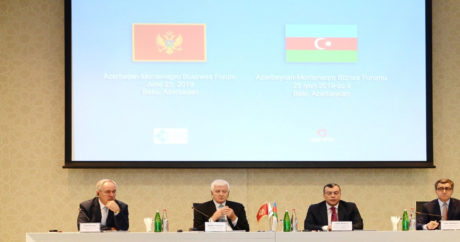 В Баку проходит бизнес-форум Азербайджан-Черногория