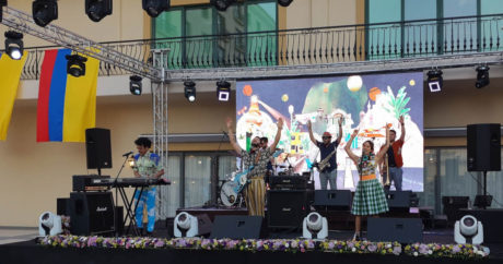 В Баку состоялся концерт колумбийской группы