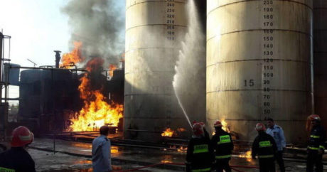 При взрыве на нефтеперерабатывающем заводе в Иране погиб один человек