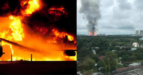 В Московской области на ТЭЦ разгорелся сильный пожар, слышны взрывы — ФОТО — ВИДЕО