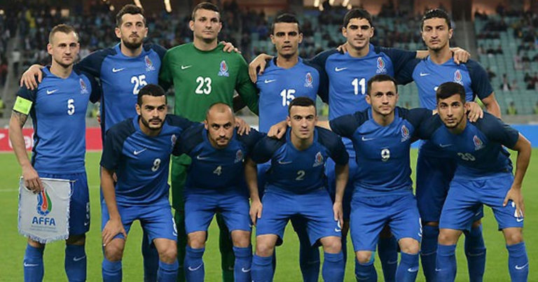 Cборная Азербайджана поднялась в рейтинге ФИФА