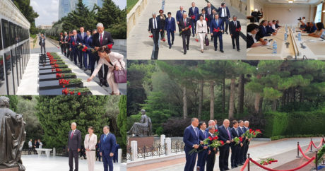 Начался визит делегации парламента Грузии в Азербайджан
