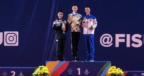 Азербайджанская гимнастка завоевала еще одно «серебро» Универсиады