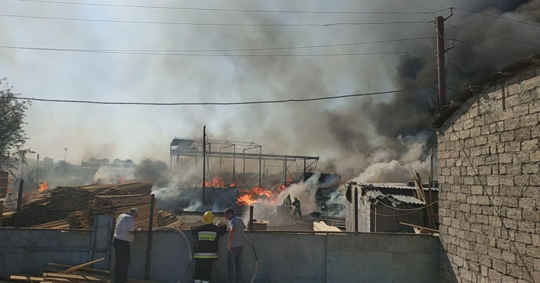 Лица, госпитализированные в связи с пожаром на «Тахта базары» выписаны из больницы