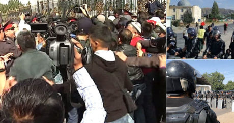 В ходе беспорядков в Кыргызстане пострадали 139 человек