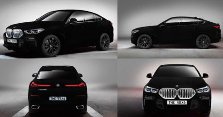 BMW показал самый черный автомобиль в мире