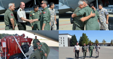 Представители ВВС Турции прибыли в Азербайджан для участия в учениях “TurAz Qartalı-2019” — ВИДЕО