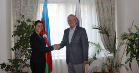 «Мы высоко оцениваем положение русского языка в Азербайджане и благодарны его руководству за всемерную поддержку»- Валентин Петрович