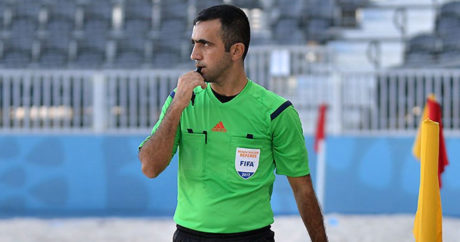 Азербайджанский рефери ФИФА рассудит встречи турнира Евролиги по пляжному футболу