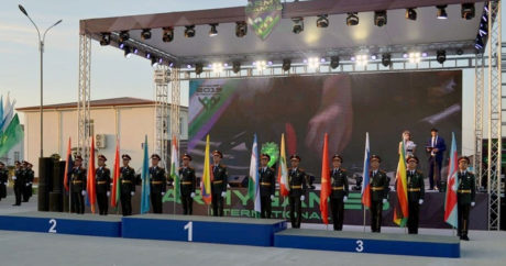Азербайджанские военные врачи награждены кубком и медалью на конкурсе «Военно-медицинская эстафета»