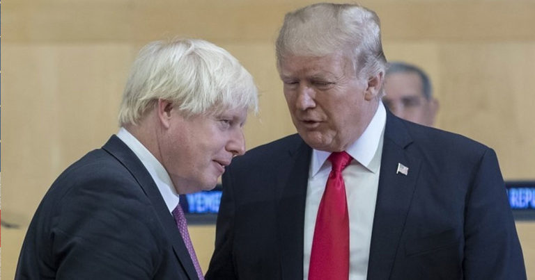Трамп обсудил Brexit с Джонсоном
