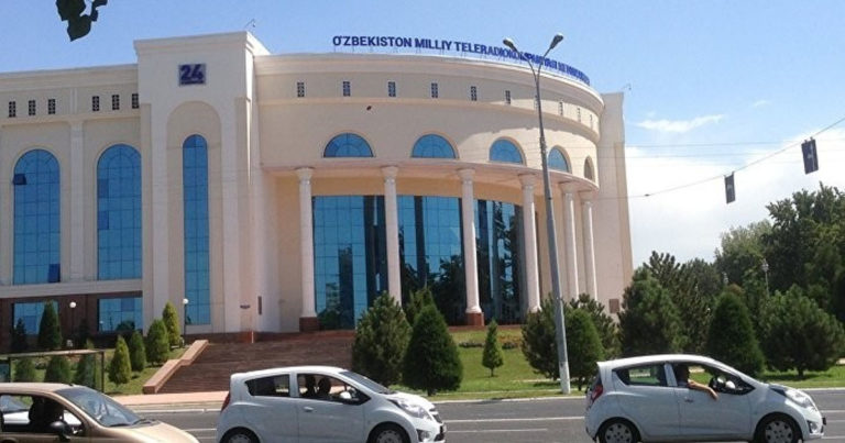 Сильный пожар произошёл в Национальной телерадиокомпании Узбекистана