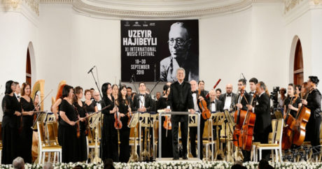 Церемония открытия XI Международного музыкального фестиваля Узеира Гаджибейли