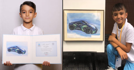 Успех в Японии: рисунок азербайджанского школьника в числе лучших — ФОТО