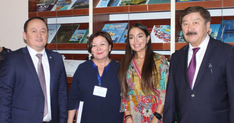 В Национальной библиотеке открыт уголок казахстанской литературы и культуры