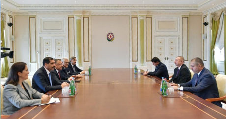 Ильхам Алиев принял вице-президента Турции