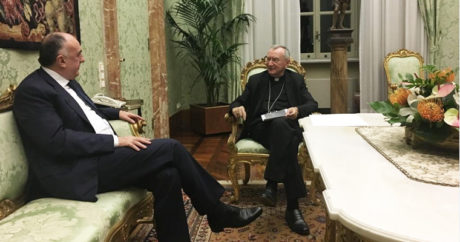 Мамедъяров встретился с госсекретарем Ватикана