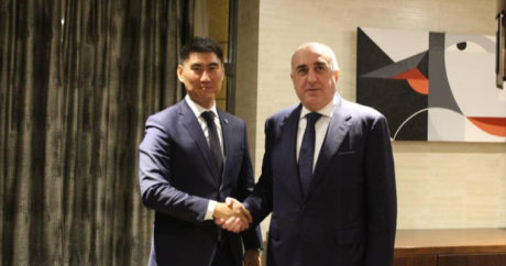 Мамедъяров встретился с главой МИД Кыргызстана