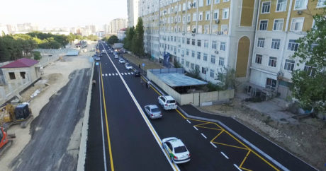 В Баку через 7 лет открылась часть дороги