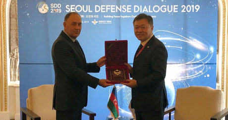 Обсуждены перспективы развития военного сотрудничества между Азербайджаном и Южной Кореей