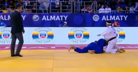 На чемпионате мира азербайджанский дзюдоист одолел армянина
