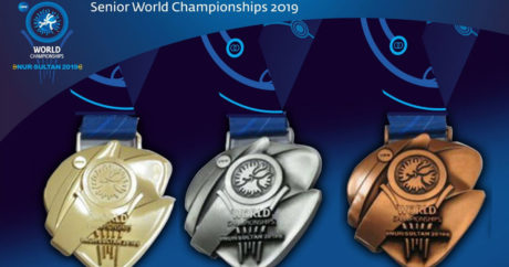 В Нур-Султане презентовали медали Чемпионата мира по борьбе