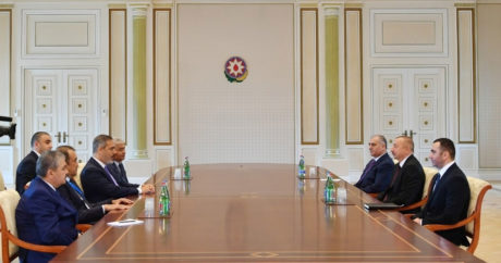 Президент Ильхам Алиев принял глав органов спецслужб тюркоязычных государств
