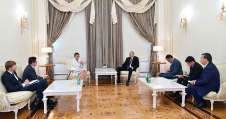 Президент Ильхам Алиев принял главу ПАСЕ