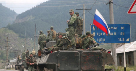 Россия проводит военные учения на оккупированных территориях Грузии