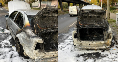 В Берлине подожгли автомобиль посольства Турции