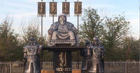В Калмыкии установили единственный в России памятник Чингисхану