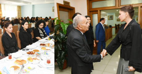 Мехрибан Алиева приняла участие в траурной церемонии видного ученого
