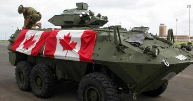 Канада приостанавливает поставки вооружений в Турцию