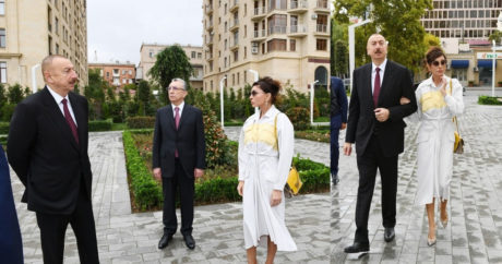 В Баку состоялось открытие нового парка