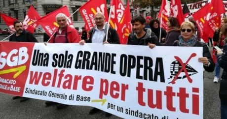 В Италии проходит всеобщая забастовка