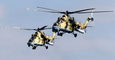 Российские вертолеты прилетели на бывшую американскую базу в Сирии