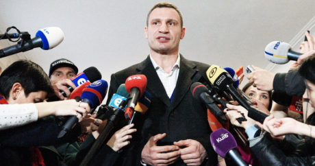 Кличко напал на журналиста из-за неудобного вопроса