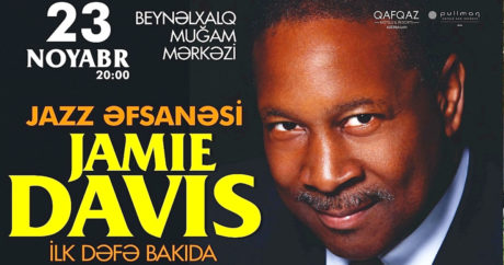 В Баку состоится концерт выдающегося джазового певца Джейми Дэвиса