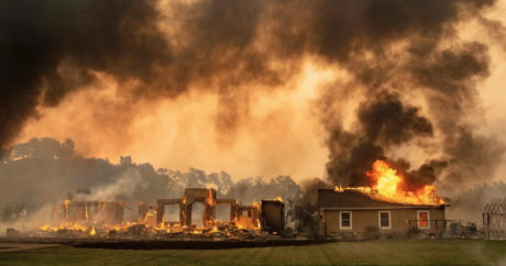 В США из-за пожаров эвакуируют около 50 000 человек