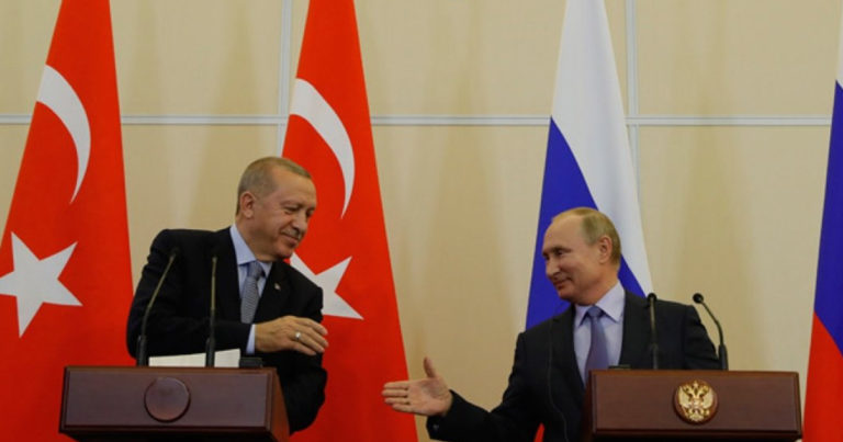 Эрдоган и Путин подписали Меморандум о взаимопонимании — Фото