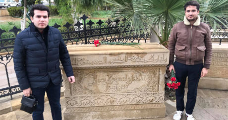 Потомок Тагиева из Франции посетил могилу своего великого прадеда – ФОТО