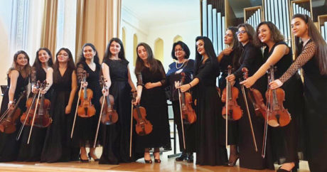 В Баку прошел концерт скрипичного ансамбля «Detaşe» – ФОТО