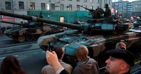 Российские танки адаптировали к городским боям