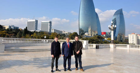 Потомки Джалила Мамедкулизаде впервые посетили Азербайджан